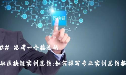 ### 思考一个接近的

金融区块链实训总结：如何撰写专业实训总结报告