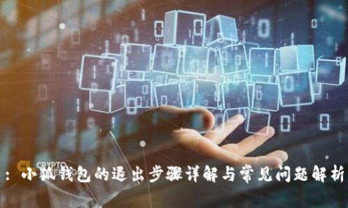 : 小狐钱包的退出步骤详解与常见问题解析