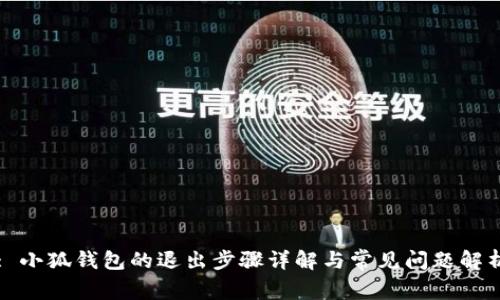 : 小狐钱包的退出步骤详解与常见问题解析