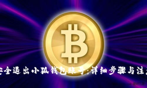 如何安全退出小狐钱包账号：详细步骤与注意事项