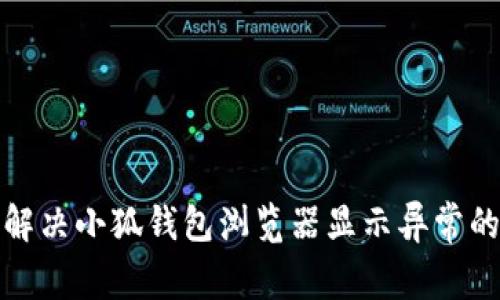 如何解决小狐钱包浏览器显示异常的问题
