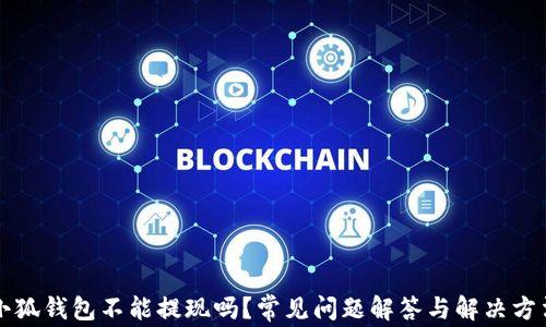 
小狐钱包不能提现吗？常见问题解答与解决方法