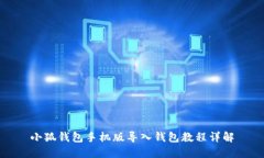 小狐钱包手机版导入钱包教程详解