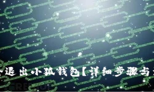 如何安全退出小狐钱包？详细步骤与注意事项